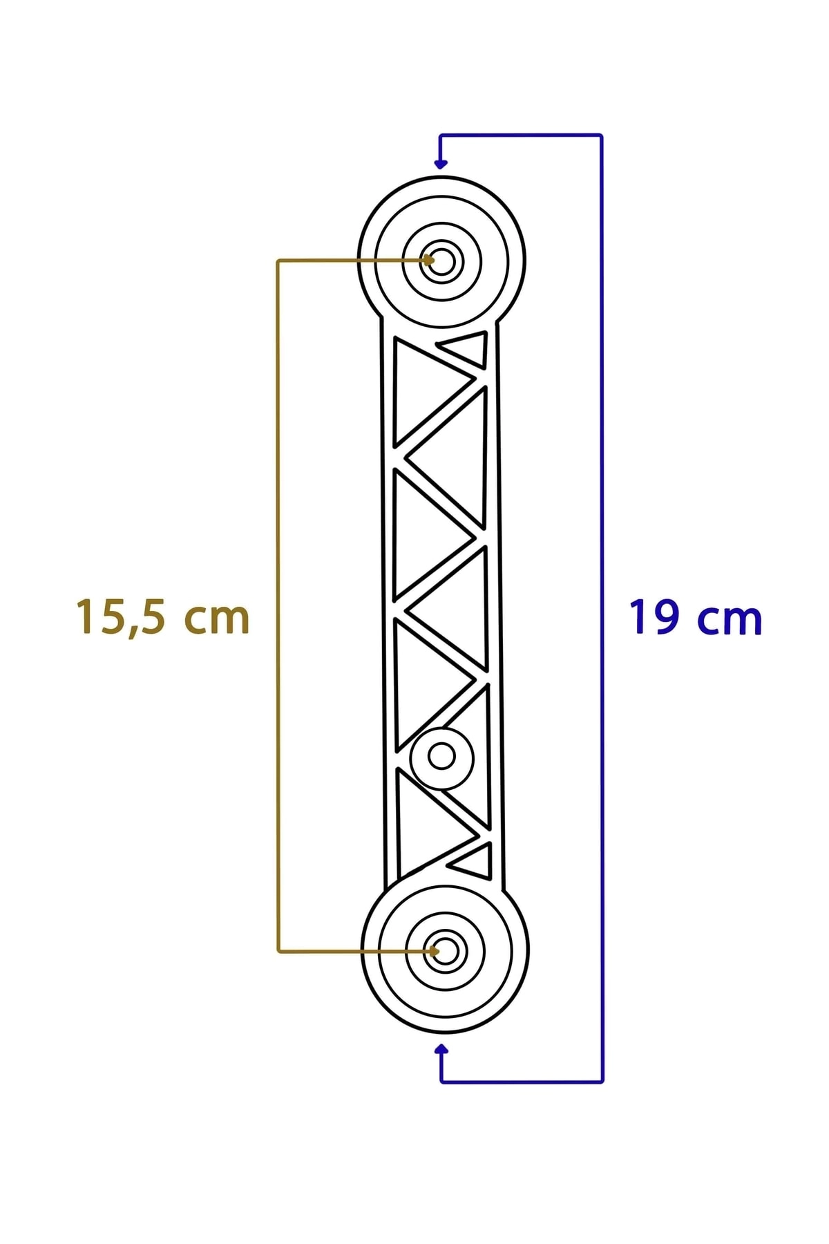 15,5 Cm Beşik Sallama Aparatı Takımı-1