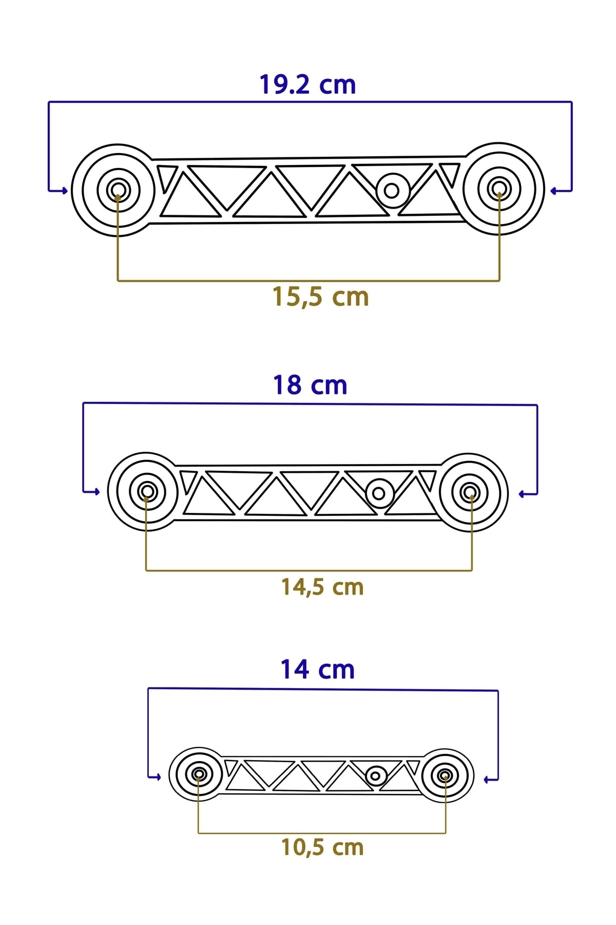 15,5 Cm Beşik Sallama Aparatı Takımı-3