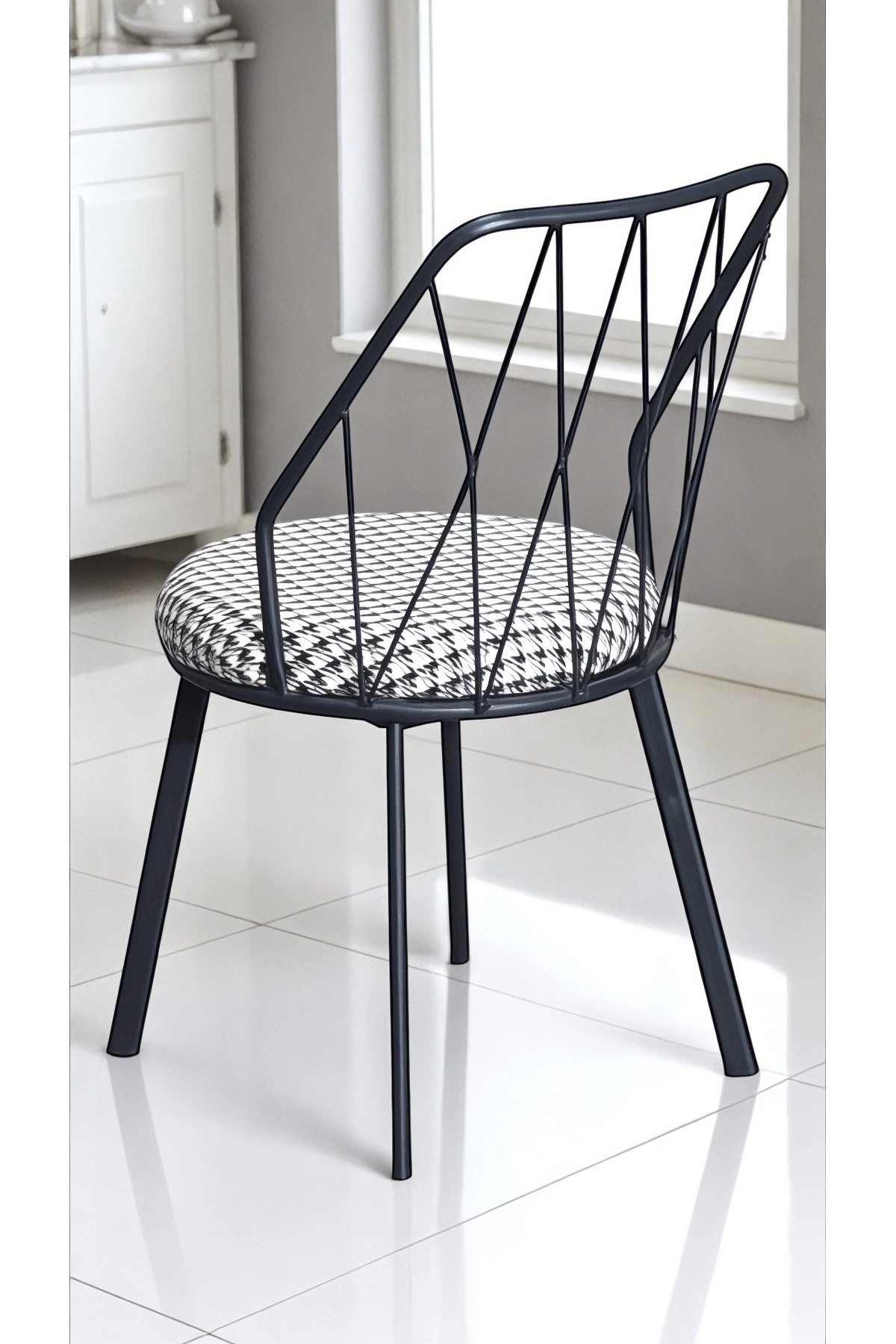 2 Adet Yıldız pro metal-demir sandalye kazayağı Kumaş-1