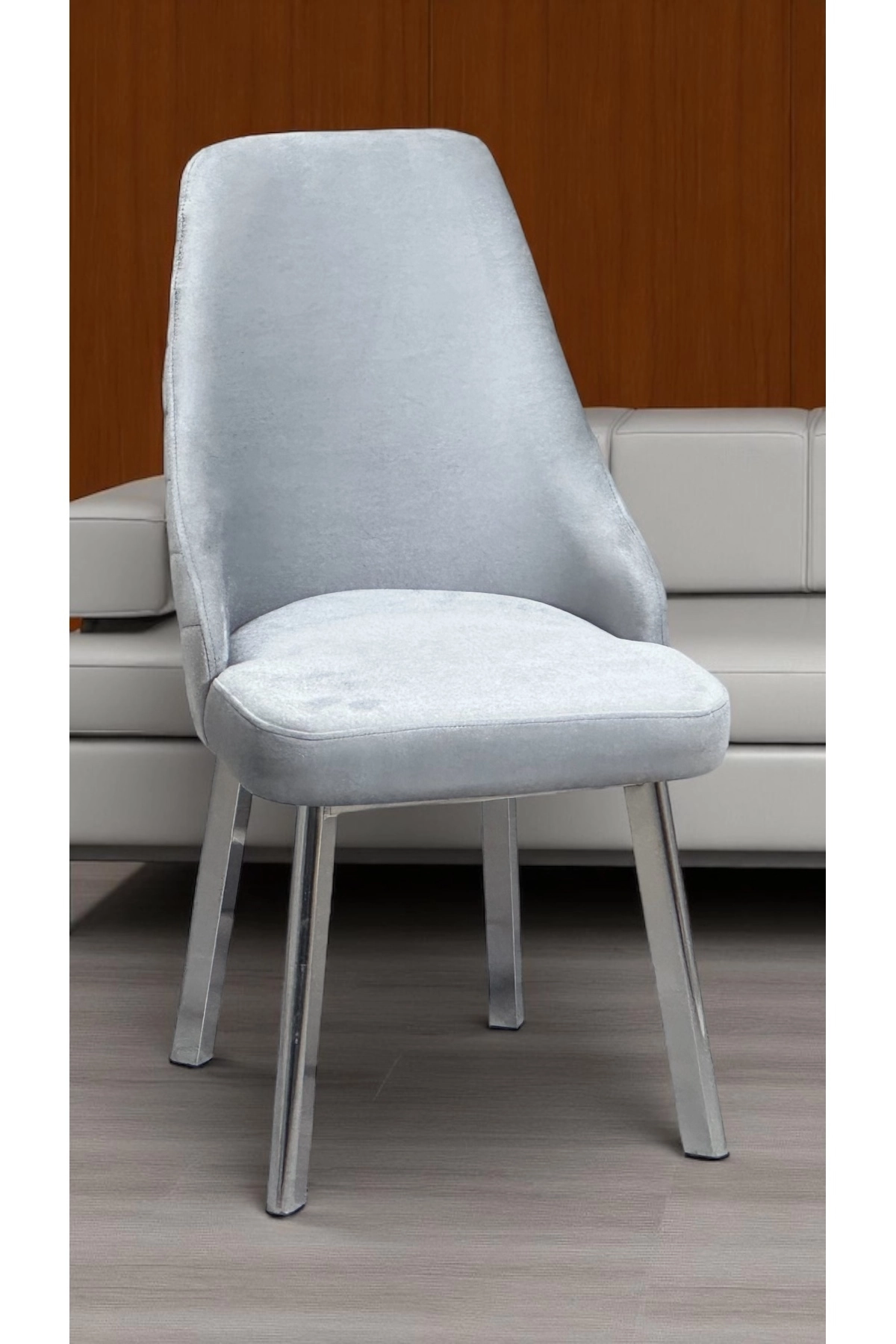 6 Adet Erciyes Sandalye Mutfak Cafe Restaurant Proje Metal Lüks Sandalye-3