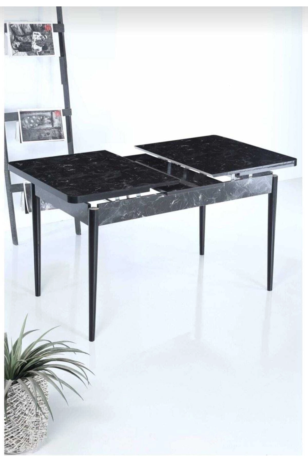 Açılır Mutfak Masası Yemek Masası Salon Masası Kelebek Masa 6 Kişilik Açılır Masa-1