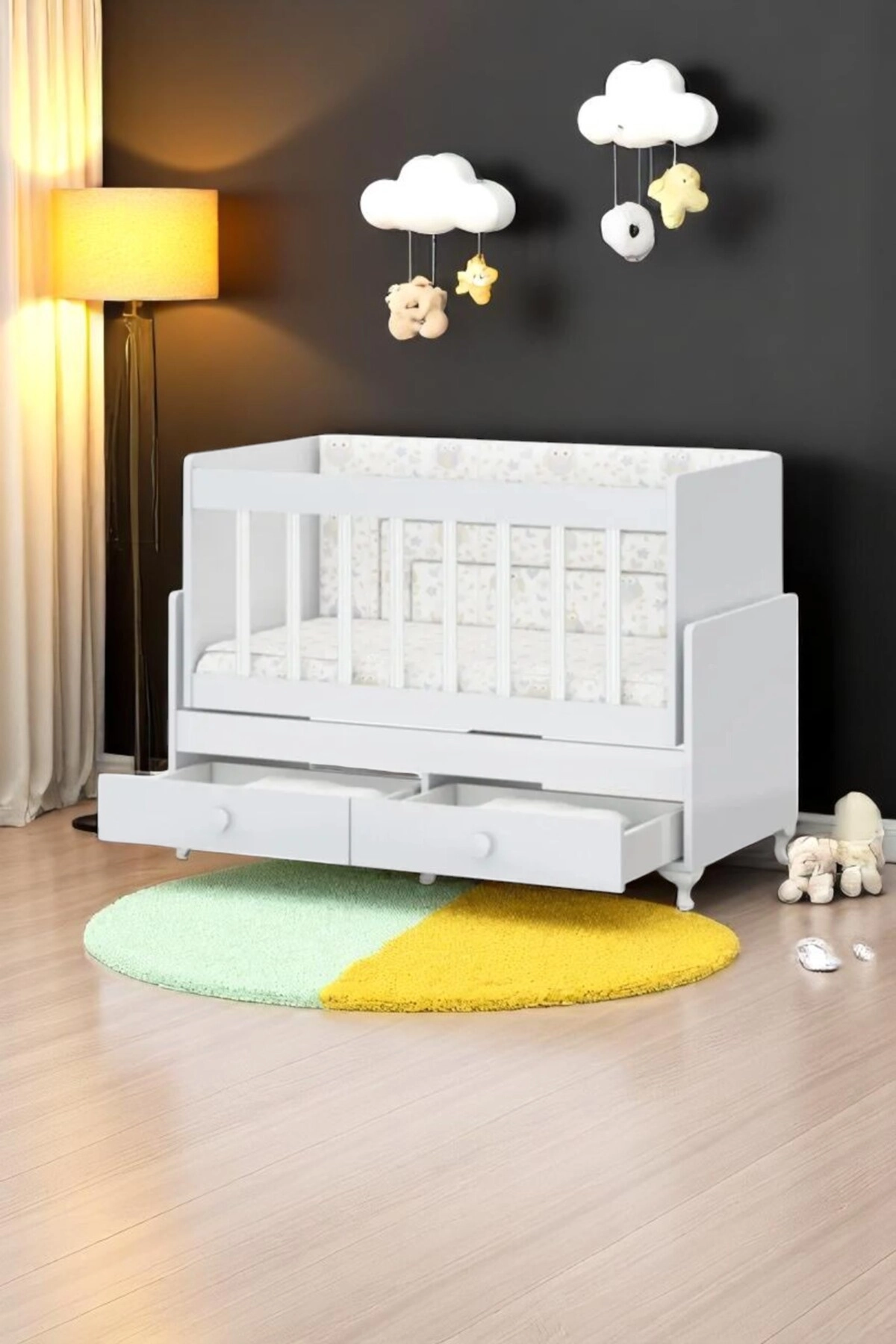 Anne Yanı, Çekmeceli, Sallanır Beşik 60 X 120-1