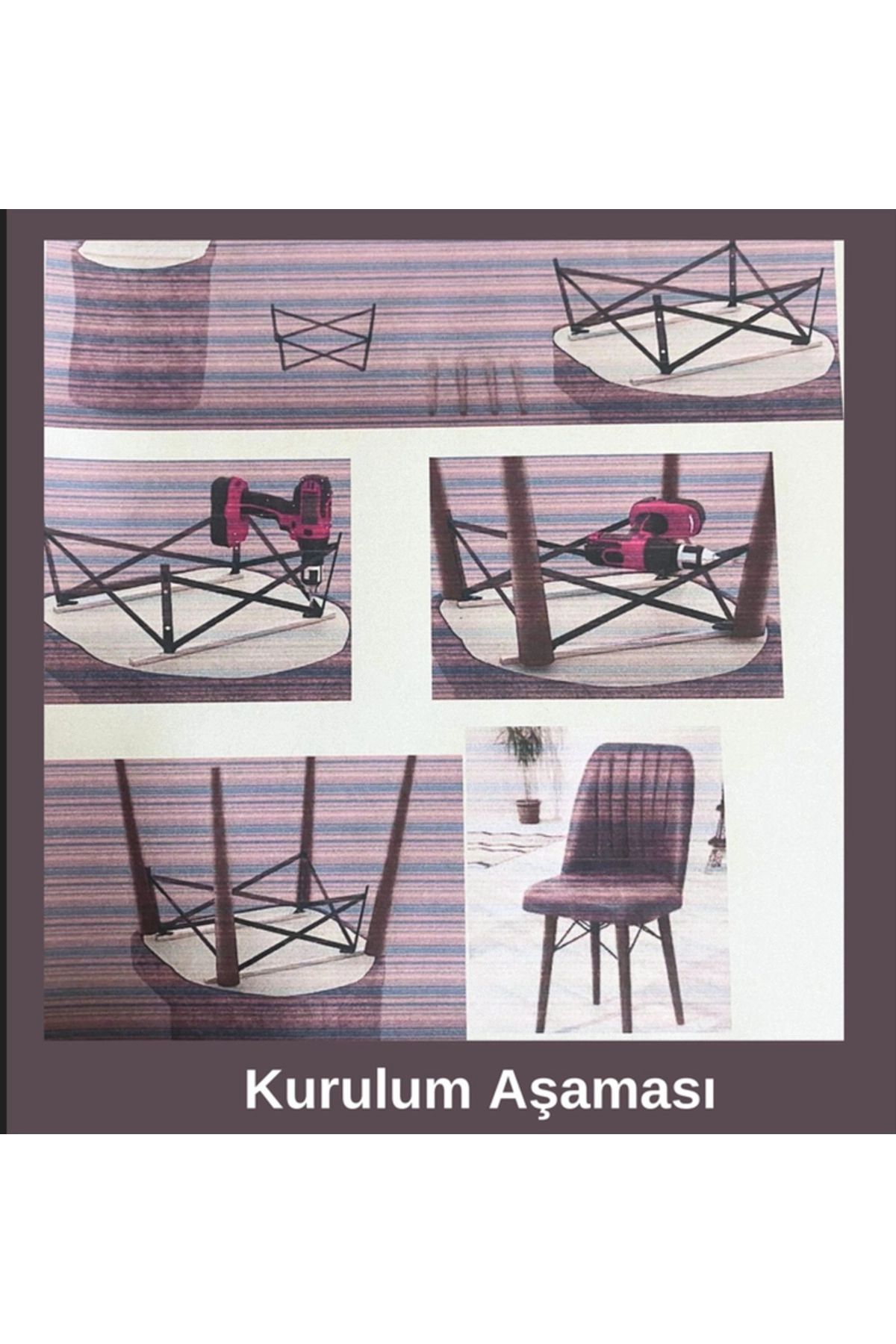 Armada Serisi 1.sınıf Yemek Odası Salon Cafe Mutfak Sandalyesi 4 Adet-1