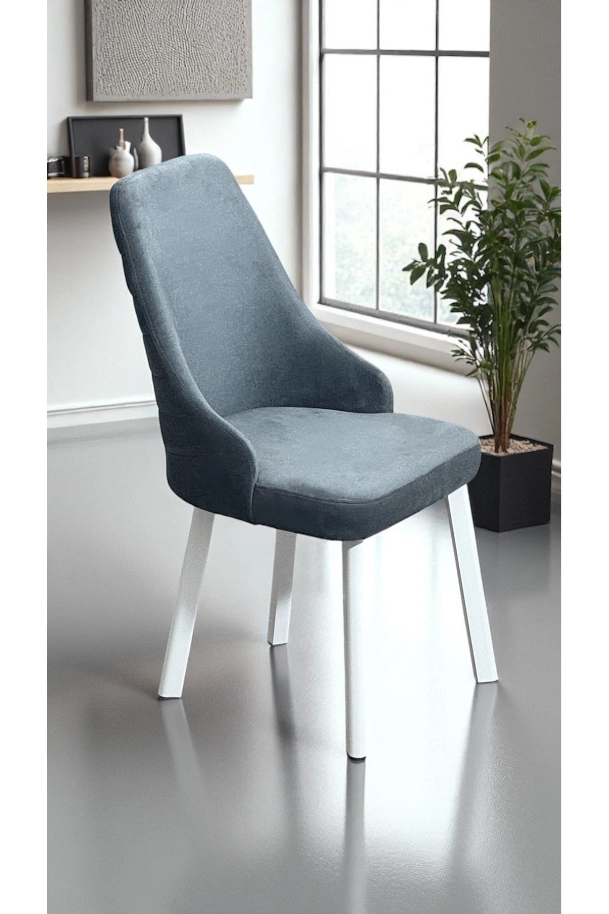 Erciyes Sandalye Mutfak Cafe Restaurant Proje Metal Lüks Sandalye 1 ADET-1