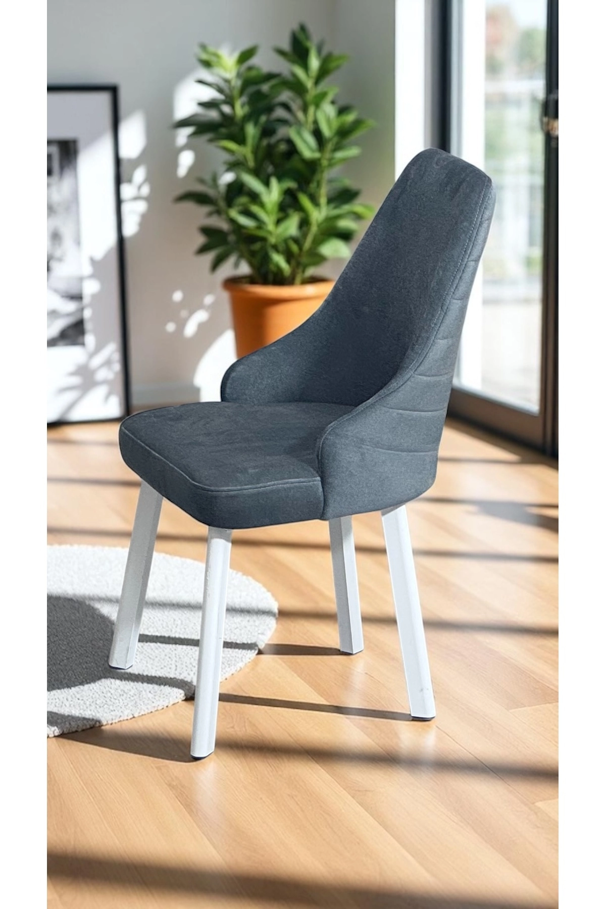 Erciyes Sandalye Mutfak Cafe Restaurant Proje Metal Lüks Sandalye 1 ADET-2