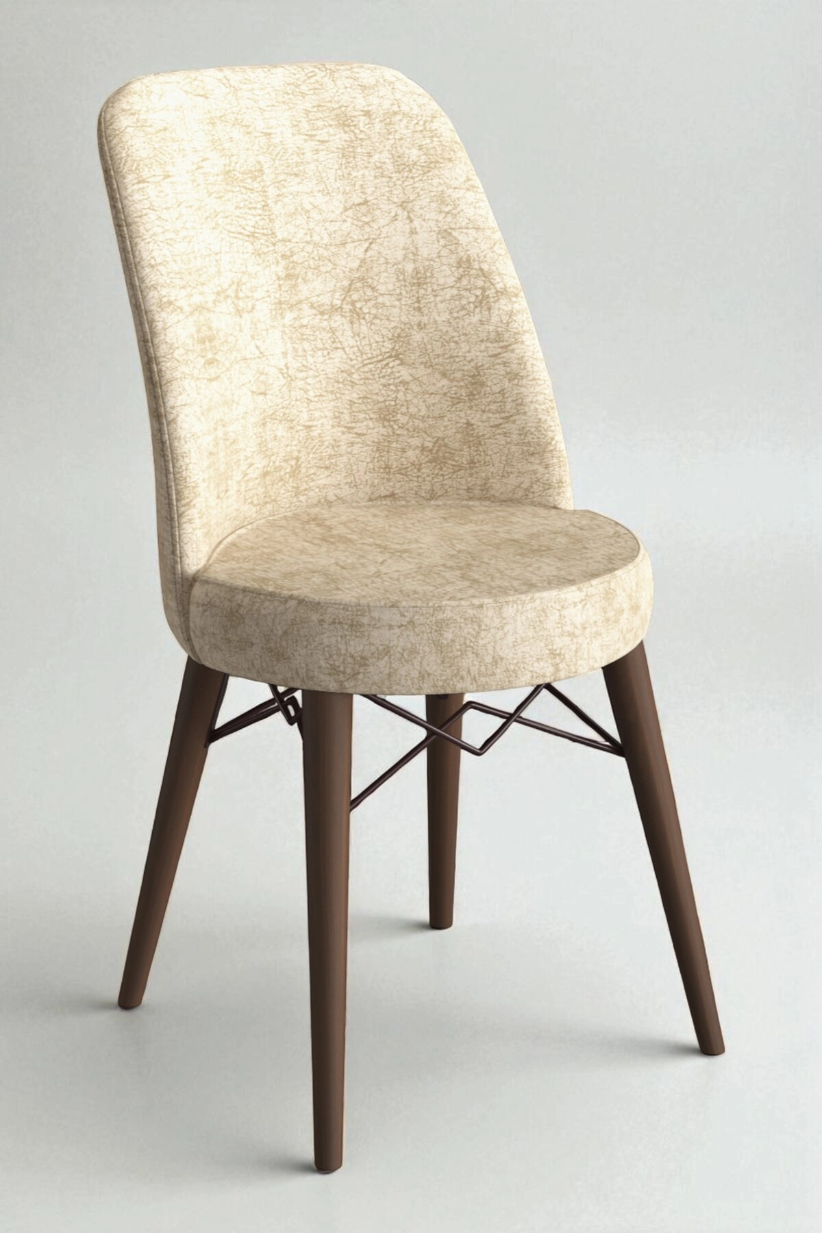 GOLD FLEX Comfort Serisi 1 Adet Gold Mutfak ve Yemek Odası Sandalyesi-0