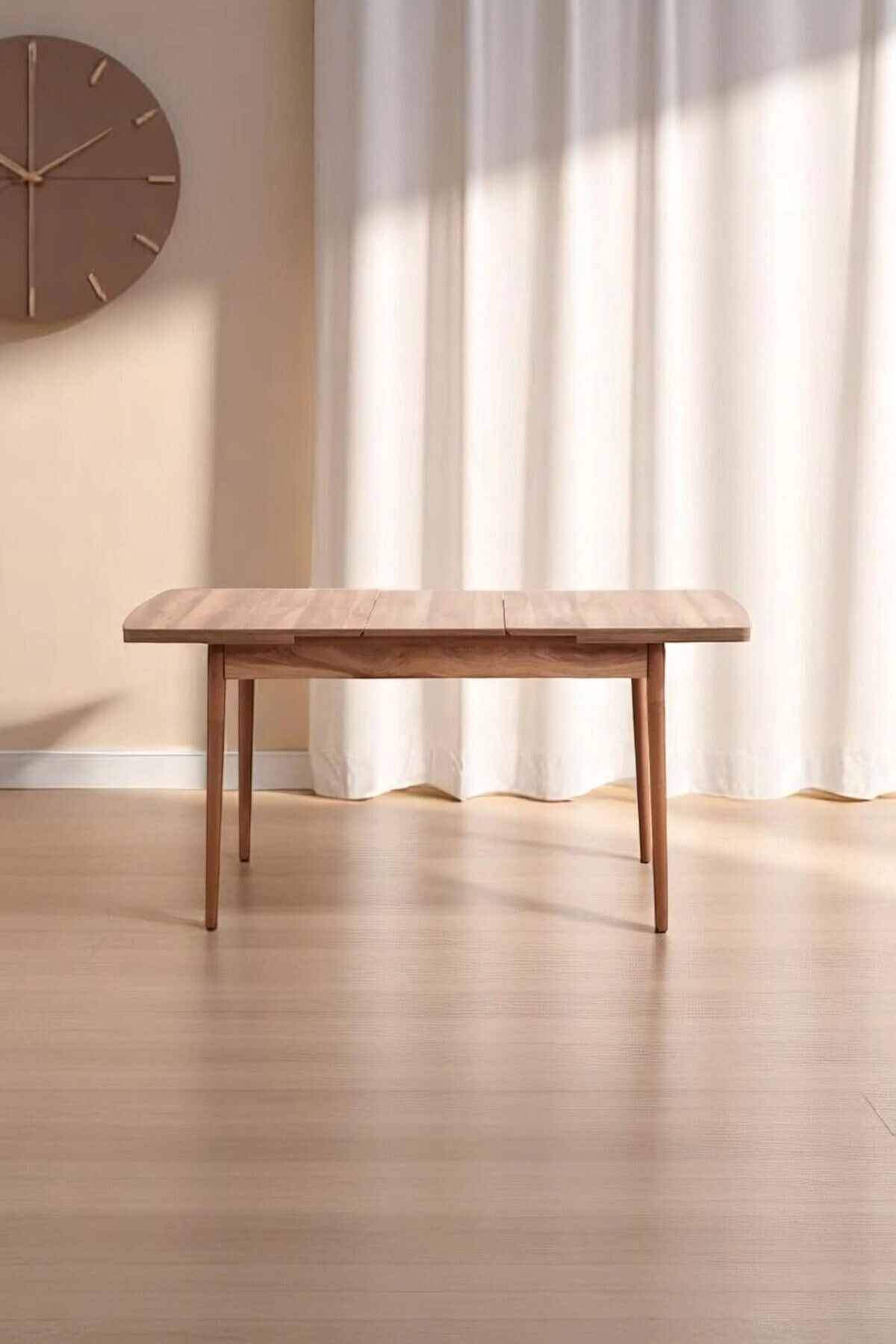 Mutfak Masası Takımı | 6 Kişilik Açılır Masa Sandalye Takımı | Yemek Masası | Masa Takımı - Antrasit-3