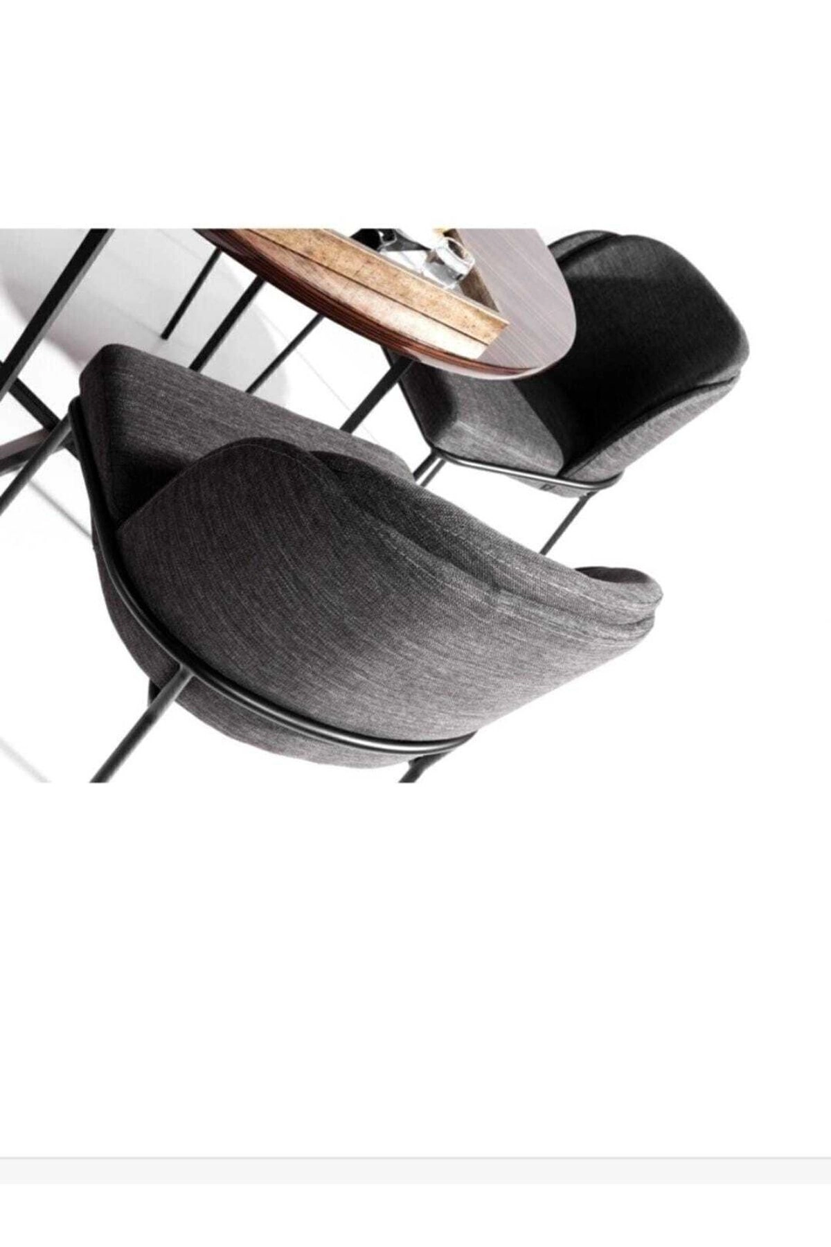 Mutfak Sandalyesi 4'lü Set Salon Sandalyesi Papel Sandalye Yemek Odası Sandalye Lüks Sandalye Morena-3