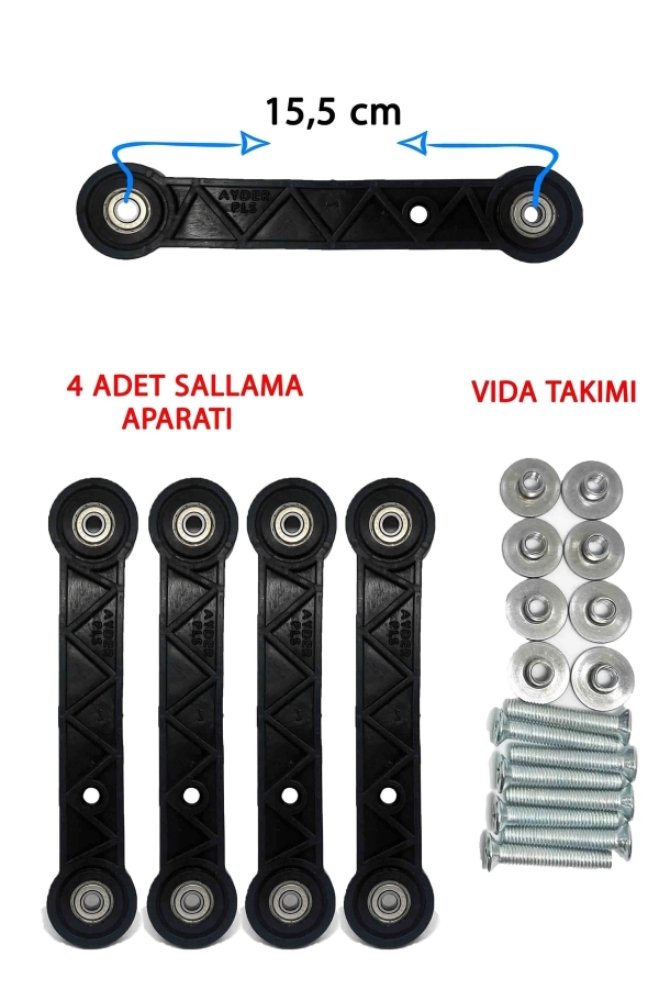 15,5 Cm Beşik Sallama Aparatı Takımı-0
