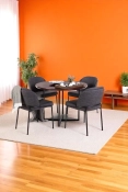 Mutfak Sandalyesi 4'lü Set Salon Sandalyesi Papel Sandalye Yemek Odası Sandalye Lüks Sandalye Morena-0