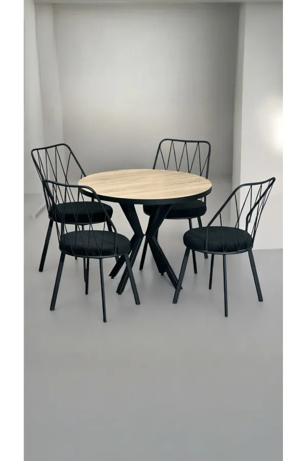 Yuvarlak Masa Takımı Yıldız Sandalye