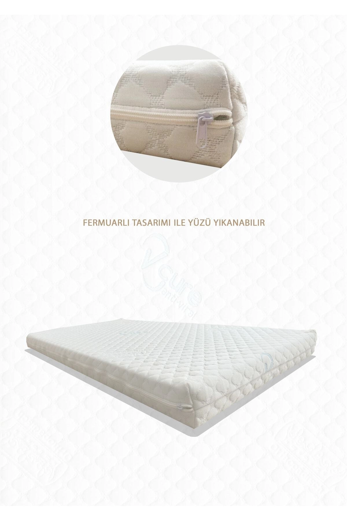 Uzayabilen, Anne Yanı, Sallanır Bebek Beşiği Uyku Seti Pembe Yataklı Full Set 60 X 120-4