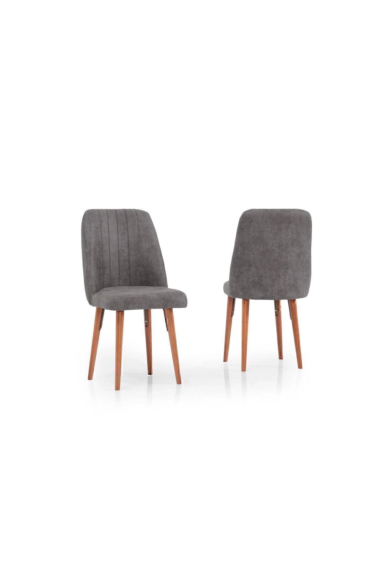 Uzman Home Serisi Kare Gold Sandalye 1 Adet-1