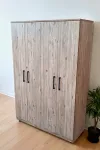 4 Kapılı Soho Gardırop Dolap T-900 120 X 174 X 45